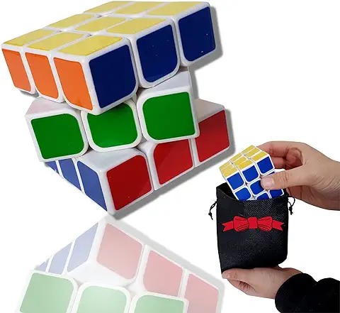 Cubo Magico 3x3x3, Speed Cube para Niños Y Adultos Incluye Bolso. Cubo De Velocidad Clasico - Idea De Regalo - Rompecabezas, Mejora Tu Imaginación Y Creatividad Juguete Educativo  