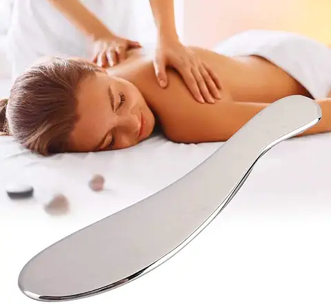 Cuerpo de Acero Inoxidable Gua Sha Masaje de Raspado Masaje de Acupuntura Tablero de Raspado Alivio del Dolor Muscular Terapia Física  