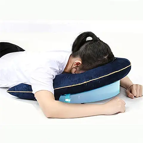 Cushion Almohada de Soporte para Cabeza/Hombro, Después de la Cirugía Ocular Agujero Macular Y Desprendimiento De Retina Después De La Cirugía Dormir Almohada Facial  