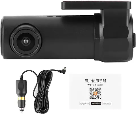 Dashcams para Automóviles | Dash CAM 1080P HD | Cámara para Salpicadero de Coche de 170 ° | Cámara de Tablero | Grabador de Video para Automóviles | Lente Dash CAM Video Recorder Cámara de Conducción  