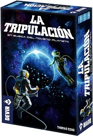 Devir - La Tripulación: En Busca del Noveno Planeta, Juego de Mesa Cooperativo, Juego de Cartas, Juego Divertido y Ingenioso con Amigos (BGTRIPSP)  