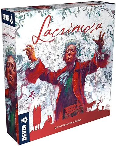 Devir - Lacrimosa, Juego de Mesa, Juego de Mesa Estratégico y Divertido, Juego de Mesa con Amigos, Juego de Mesa 14 Años (BGLACML)  