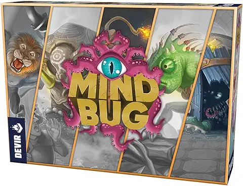 Devir - Mindbug, Juego de Mesa en Familia, Fácil y Divertido, 8 Años (BGMBSP)  