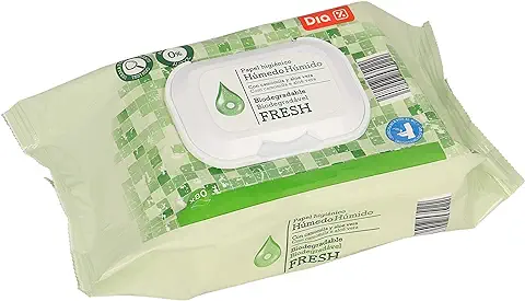 DIA Papel Higiénico Húmedo Fresh Envase 80 uds  