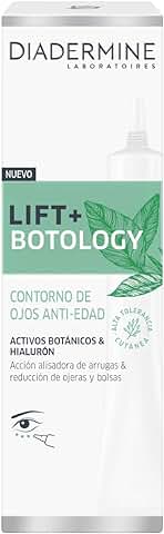 Diadermine - Lift+ Botology Contorno de Ojos, 15 ml, Acción Alisadora de Arrugas & Reducción de Ojeras y Bolsas  