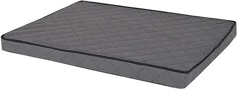 Dibea Lionto Colchoneta Ortopédica para Perros con Memory Foam, (S) 60x40 cm Gris  