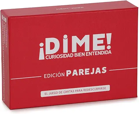 ¡Dime! Juego de Parejas Compuesto de 144 Cartas Que te Permitirá Tener Conversaciones Apasionantes y Desarrollar la Complicidad con tu Pareja - Idea Regalo San Valentín  