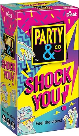 Diset - Party & co Shock You, Juego de Mesa Recomendado a Partir de 16 Años  