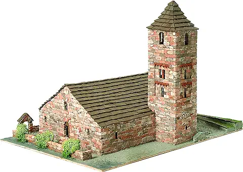 Domus Kits Domus Kits40099 2637 Piezas Romanica 22 St. Joan De Boi Churche Modelo, Escala 1:87, Multicolor  