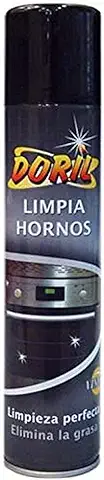 Doril - Limpiador Hornos y Vitrocerámicas Espuma Desengrasante - Aerosol 300ml  