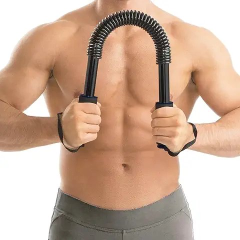 Ducomi Power Muelle de Resistencia Flexible, Extensores de Pecho, Herramienta de Ejercicio de Fitness Tracciones de Brazo para el Hogar y el Gimnasio Fortalecimiento Muscular (30 kg)  