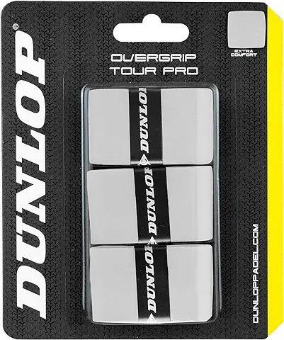 Dunlop Sports Overgrip Dunlop Tour Pro Blanco, Unisex, Talla única  