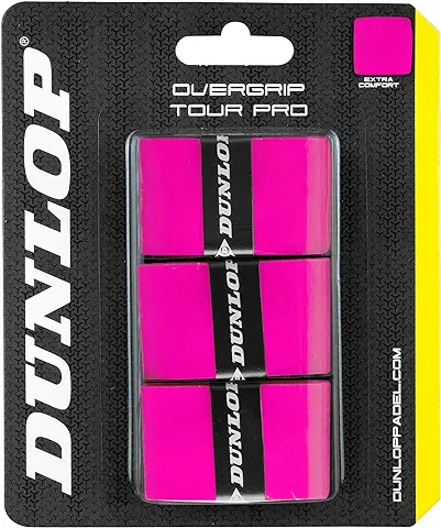 Dunlop Sports Overgrip Dunlop Tour Pro Rosa, Unisex, Talla única  