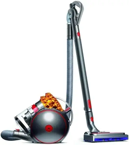 Dyson Big Ball Multifloor 2 + Aspiradora de Trineo, 184 W, 1.63 Litros, 80 Decibelios, Azul  