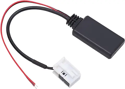 EBTOOLS - Adaptador de Audio Auxiliar Bluetooth para Radio de Coche RD4 Estéreo Aux-IN Adaptador de Cable de Audio de Repuesto para Citroen C2 C3 C4 C5 C6 C8 para Peugeot 207 307 308 407 607 807 1007  