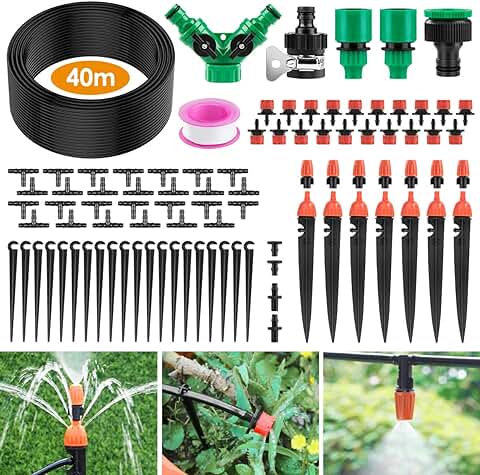 Ahorra tiempo y agua con estos ingeniosos productos para el riego automático en tu jardín
