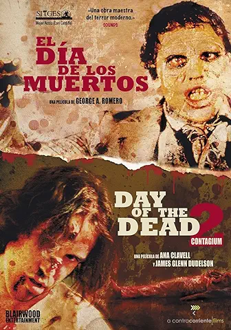 El día de los Muertos + El día de los Muertos II: Contagio [DVD]  