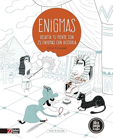 Enigmas de la Historia: Desafía tu Mente con 25 Misterios de la Historia (INFANTIL)  