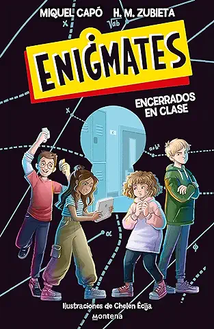 Enigmates ¡Encerrados en Clase!: Resuelve el Misterio con Enigmas, Acertijos y Juegos de Lógica (Montena)  