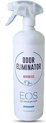 EOS - (1 Litro) Eliminador de Olores Deportivos Especializado en ropa y Calzado. Neutralizador de Olores Producidos por la Actividad Física. Elimina el olor a Sudor y el mal olor en la Ropa.  