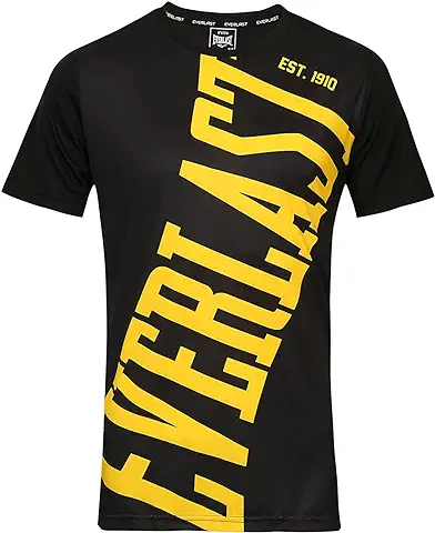 Everlast Camiseta de Manga Corta Hombre Breen Negro Camiseta de Manga Corta Hombre  