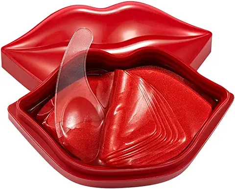 Exceart - Lote de 20 Mascarillas de Labios, Transparentes, de Colágeno, para Nutrir e Hidratar, Antienvejecimiento, para Dormir  