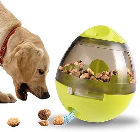 EXFEA Bola de Golosinas para Perros, Dispensador de Comida Lenta, Juguete para Buscar Comida  