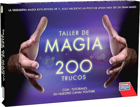 Falomir-Caja Magia 200 Trucos Juego de Mesa, Multicolor, (32-1160)  