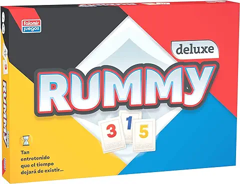 Falomir Deluxe Rummy de Luxe. Juego de Mesa. Clásico. (646396)  