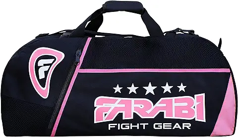 Farabi Sports Fitness-Studio Uniforme de Fitness, MMA, Bolsa de Equipo de Boxeo, Bolsa de Viaje Bolsa de Entrenamiento de Marcha  