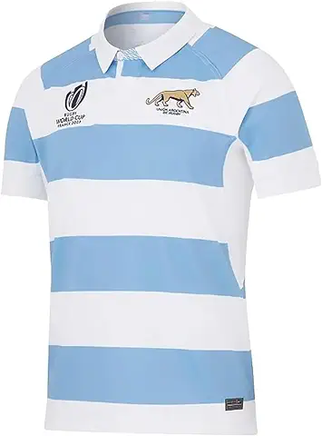 FEYRUS Copa del Mundo RWC Argentina 2023, Camiseta de Rugby, Camiseta Polo de Rugby, Camiseta de Fútbol de Entrenamiento de Partido for Hombre  