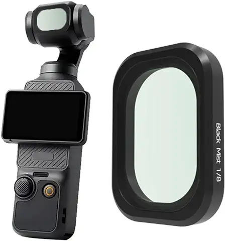 Filtro de Niebla Negra para DJI Osmo Pocket 3 Filtro ND Multicapa Creative Beauty Filtros Suaves para DJI Osmo Pocket 3 Creator Combo Accesorios de Cámara  