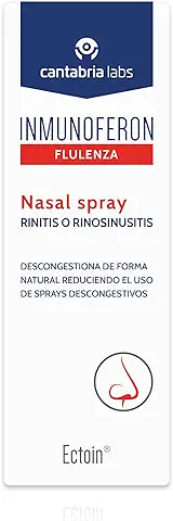 Flulenza Nasal Spray - Protección Natural, Descongestiona la Nariz, Reduce la Inflamación, Alivia los Síntomas como Sequedad, Estornudos y Picor, 20 ml  