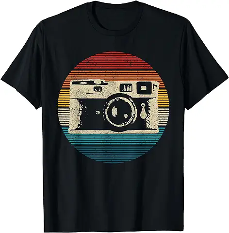 Fotógrafo Fotografía Cámara Vintage Regalo Camiseta  