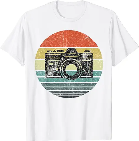 Fotografía de Cámara Retro Fotografía de Fotógrafo Regalo de Camiseta  