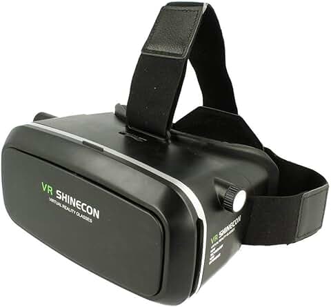 Gafas de Realidad Virtual Vr Shinecon de Nueva Generación para Teléfonos Inteligentes de 4 a 6 Pulgadas para Películas y Juegos 3D, caja Virtual  