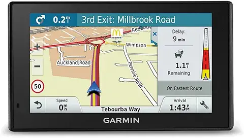 Garmin DriveSmart 51 Full EU LMT-D - Navegador GPS con Mapas de por Vida y Tráfico Digital (Pantalla de 5", Mapa Europa Completo)  