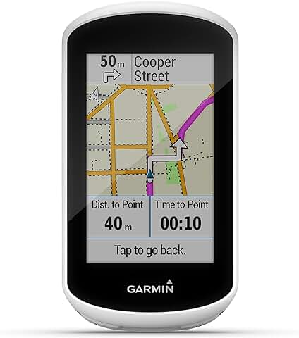 Garmin Edge Explore, Ciclocomputador De 3 Con GPS Intuitivo Unisex Adulto, Blanco, Única  