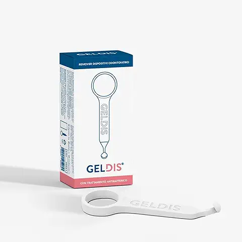 GELDIS Removedor Antibacterial para Dispositivos Dentales - Herramienta para Remover Alineadores y Máscaras Transparentes, Alineadores Dentales Invisibles  