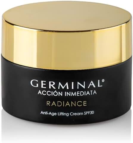 Germinal Radiance - Crema Antiedad con Efecto Lifting | Crema Facial Antiarrugas | Acción Inmediata | Nutritiva y Reafirmante | Pieles Maduras | 50 ml  