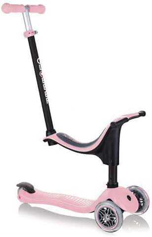 Globber Patinete go up 3 en 1 Rosa Pastel  