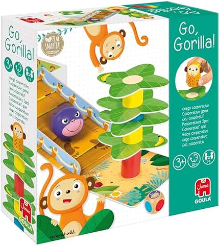 Goula - Go Gorilla, Juego de mesa Preescolar a Partir de 3 Años  