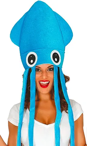 Guirca- Gorro Pulpo, Color Azul, Talla única (13350.0)  