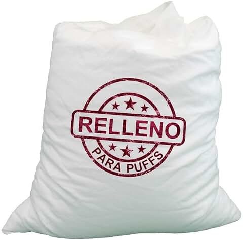 HAPPERS Relleno para Puff de Bolas de Poliestireno Ignífugas de Gran Densidad 250 Litros  