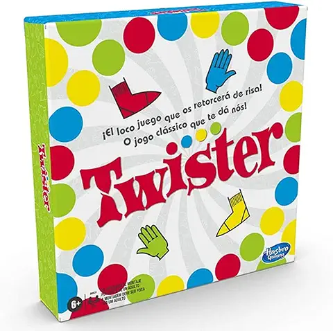 Hasbro Gaming Juego Twister para Niños a Partir de 8 Años, Multicolor  