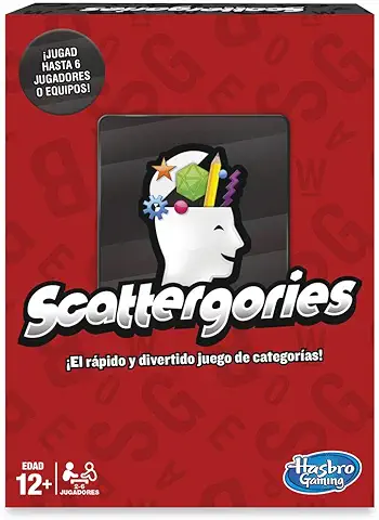 Hasbro Gaming- Scattergories Hasbro Juego de Mesa (Versión Española), Multicolor (C1941105)  