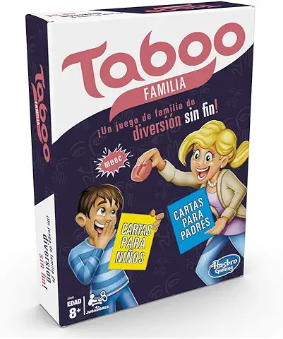 Hasbro Gaming- Taboo Familia Juego de Mesa, Multicolor (E4941105)  