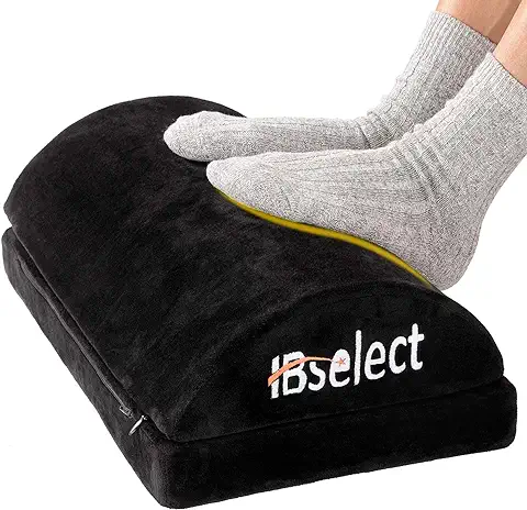 HBselect Almohada Pies Espuma De Memoria Reposapiés para Relajarse Reducción del Dolor,Funda Desmontable y Lavable  