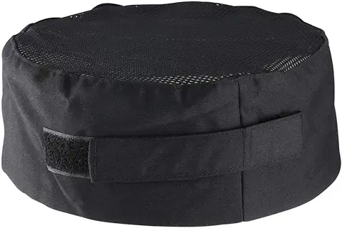 Hemoton - Gorro de Cocinero, Transpirable, Profesional, Ajustable, de Malla, Talla única, para Restaurante, Hotel, Banquete, Fiesta  