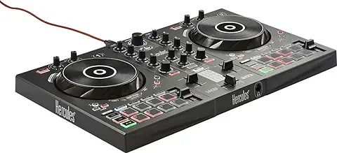 Hercules DJControl Inpulse 300 - 2 Tracks with 16 pads and Sound card  